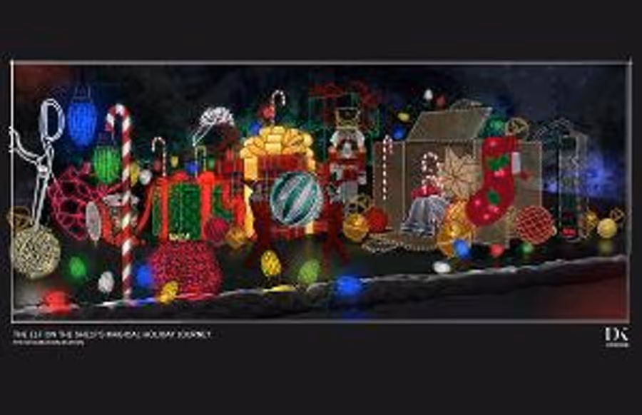 David Korins-Designed ELF ON THE SHELF Drive Thru Experience Launches This November in Los Angeles Image