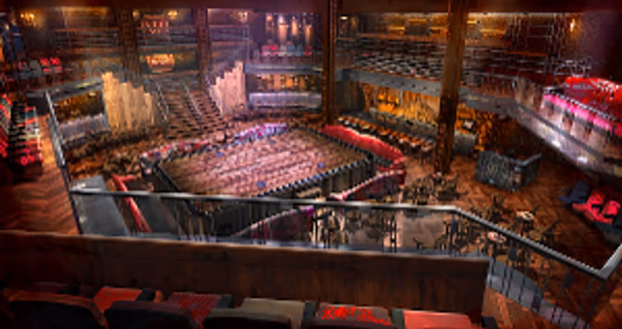 Construction Of The New MAGIC MIKE LIVE Theater At SAHARA Las Vegas Now Underway Image