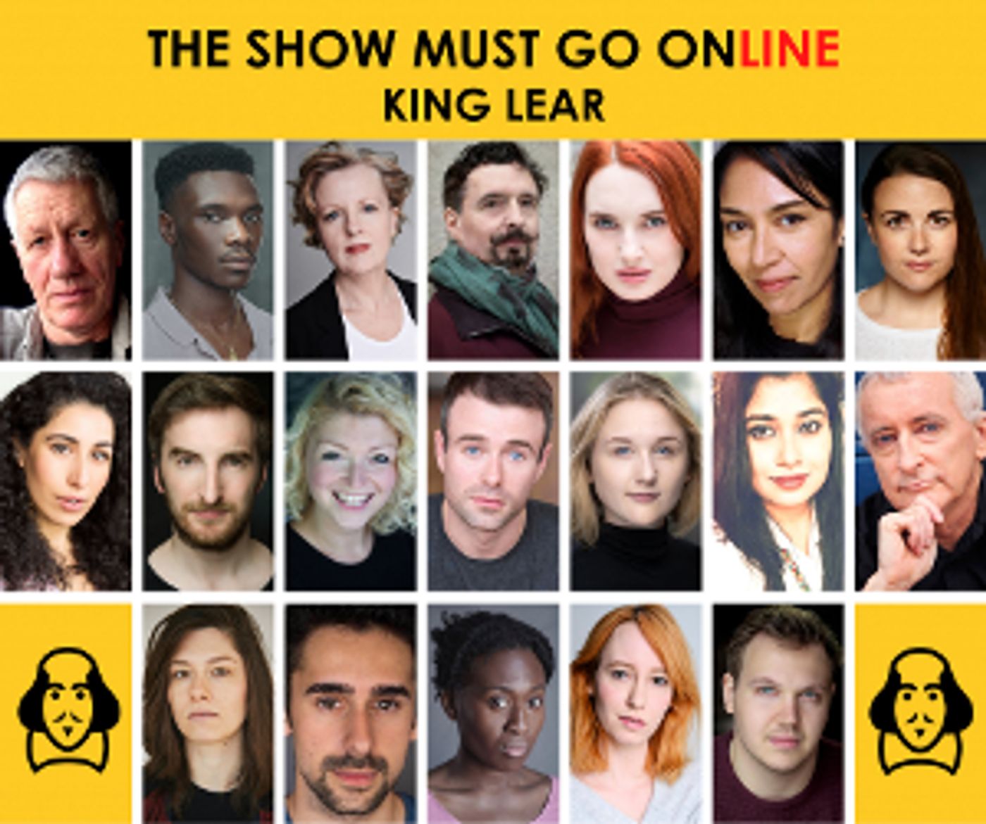 The Show Must Go Online Announce Full Cast For Livestreamed Reading Of KING LEAR  Image