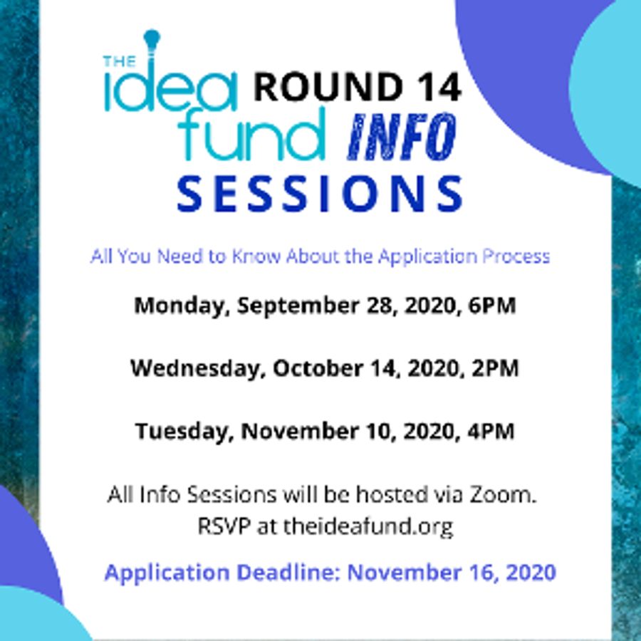 The Idea Fund Resumes With Round 14 Image