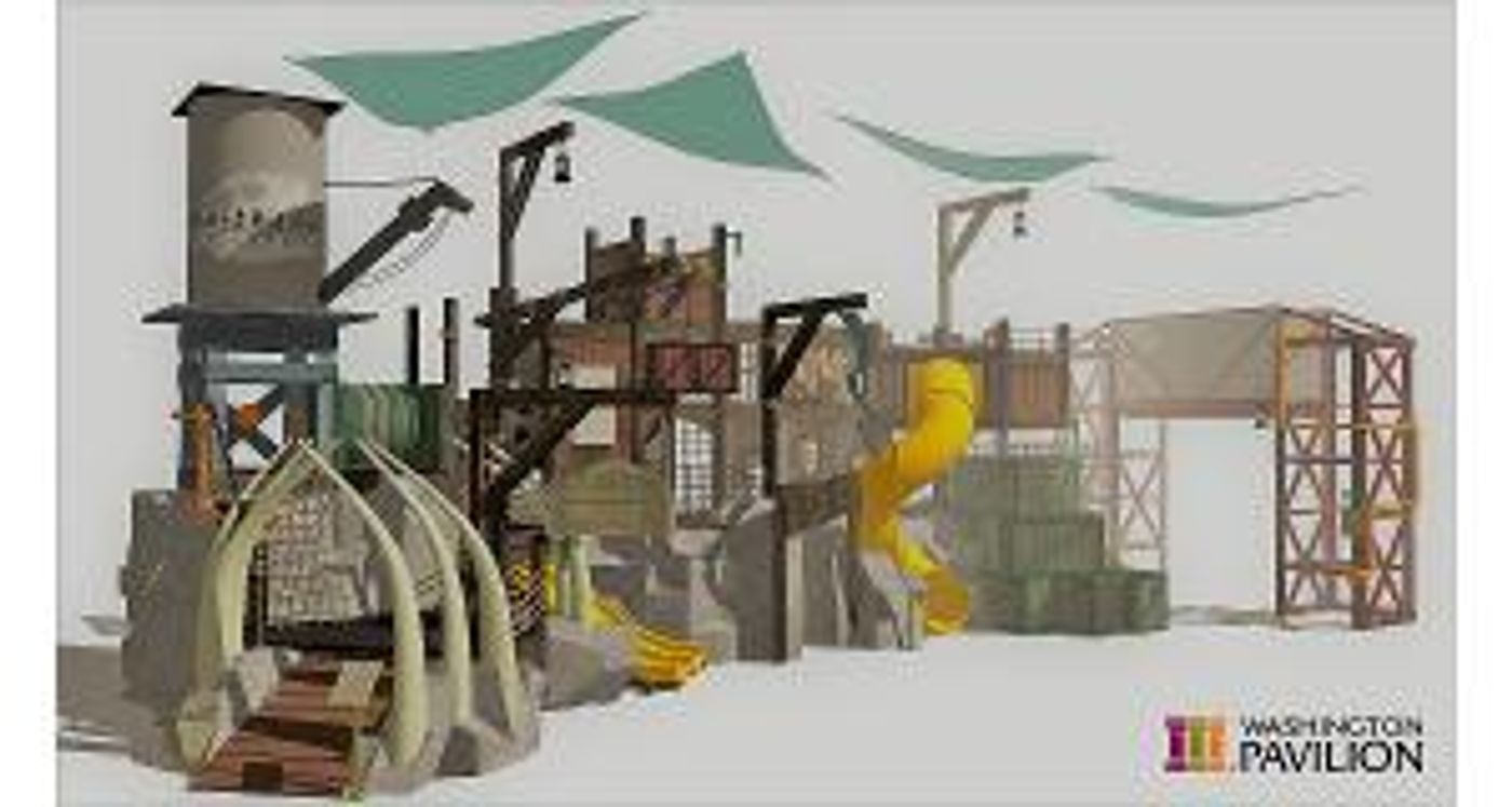 Washington Pavilion Announces New Prehistoric Adventure Climber  Image