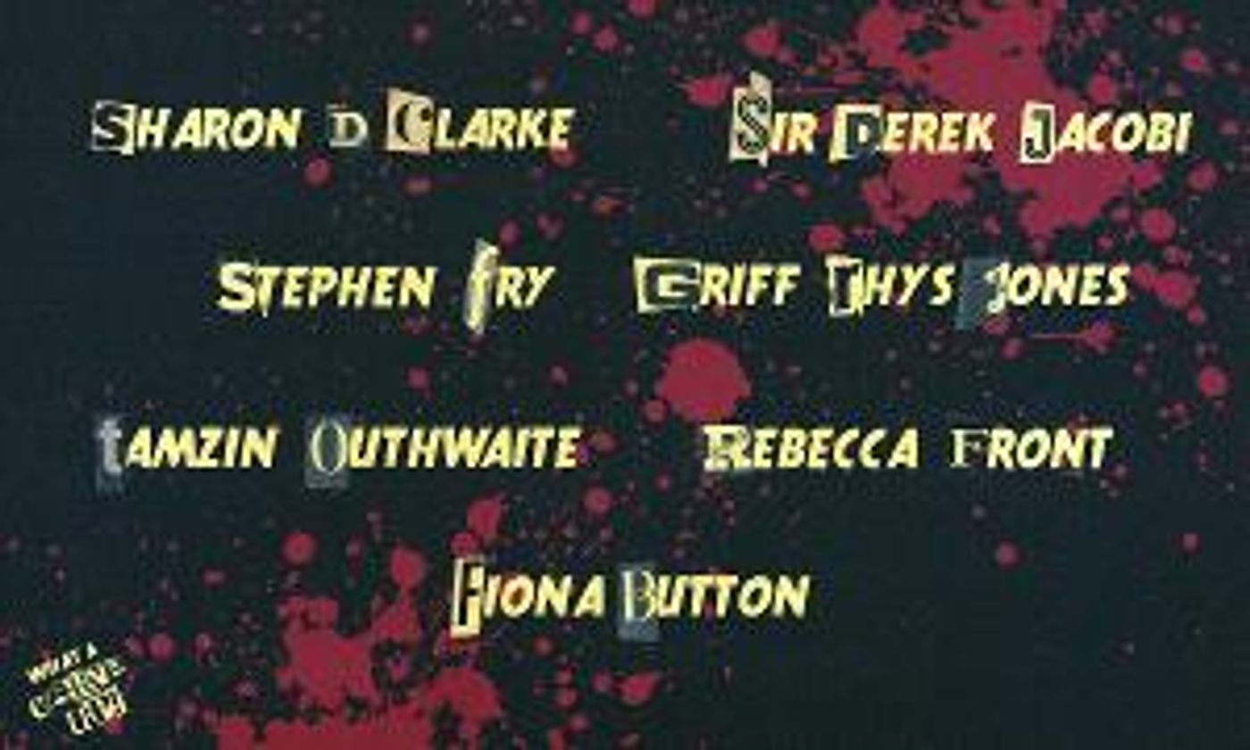 Sir Derek Jacobi, Sharon D. Clarke, and Stephen Fry Lead Digital Production Of WHAT A CARVE UP!  Image