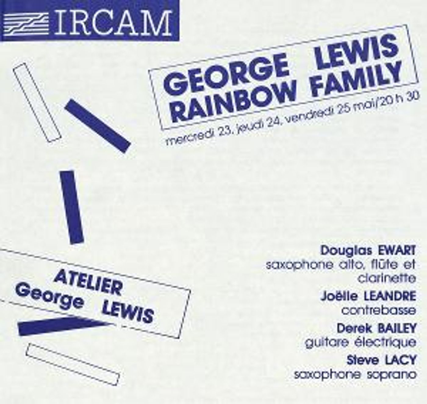 Composer George Lewis Releases World Premiere Recording Of 'Rainbow Family'  Image