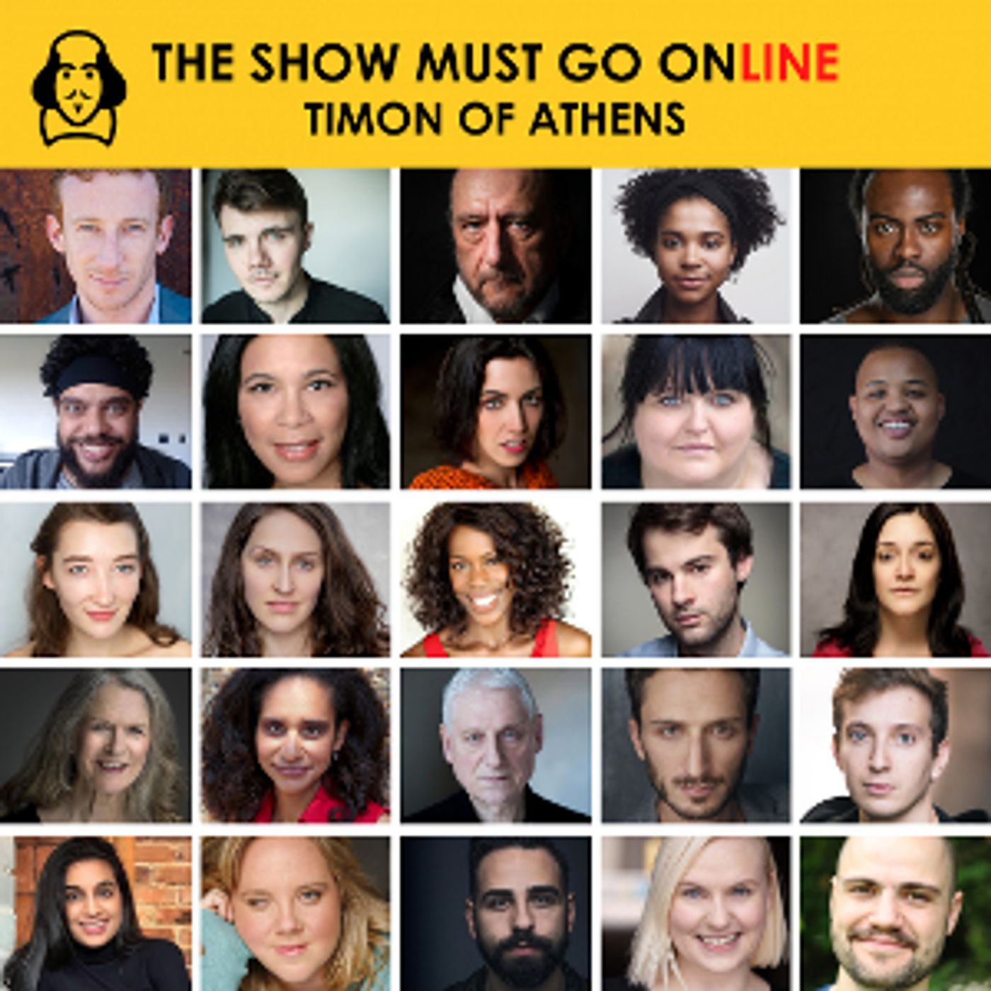 The Show Must Go Online Announce Full Cast For Livestreamed Reading Of TIMON OF ATHENS  Image