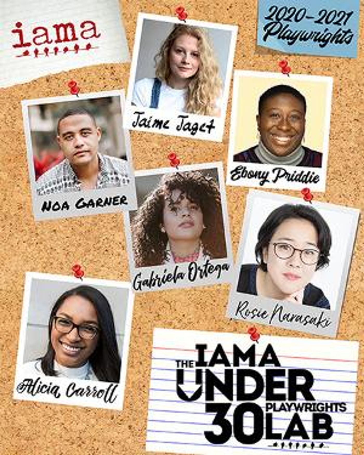 Six Emerging L.A. Playwrights Selected For IAMA's Second Annual UNDER 30 PLAYWRIGHTS LAB  Image