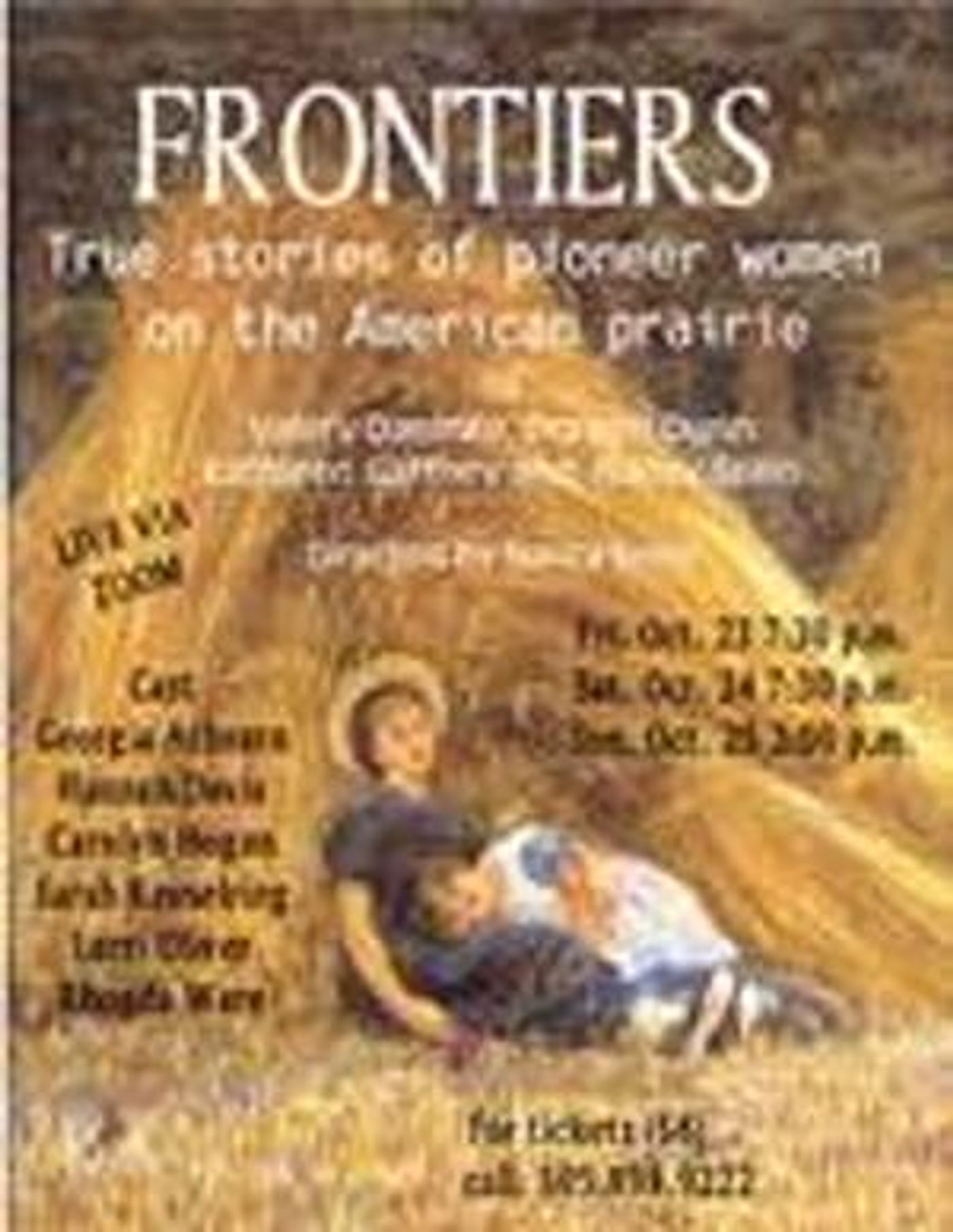 The Adobe Theater Presents Next Zoom Play FRONTIERS  Image