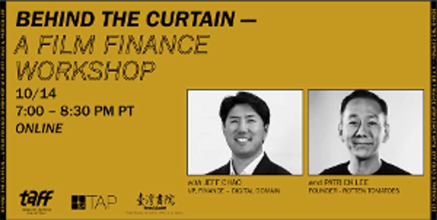 TAFF Launches Second Workshop BEHIND THE CURTAIN – A FILM FINANCE WORKSHOP  Image