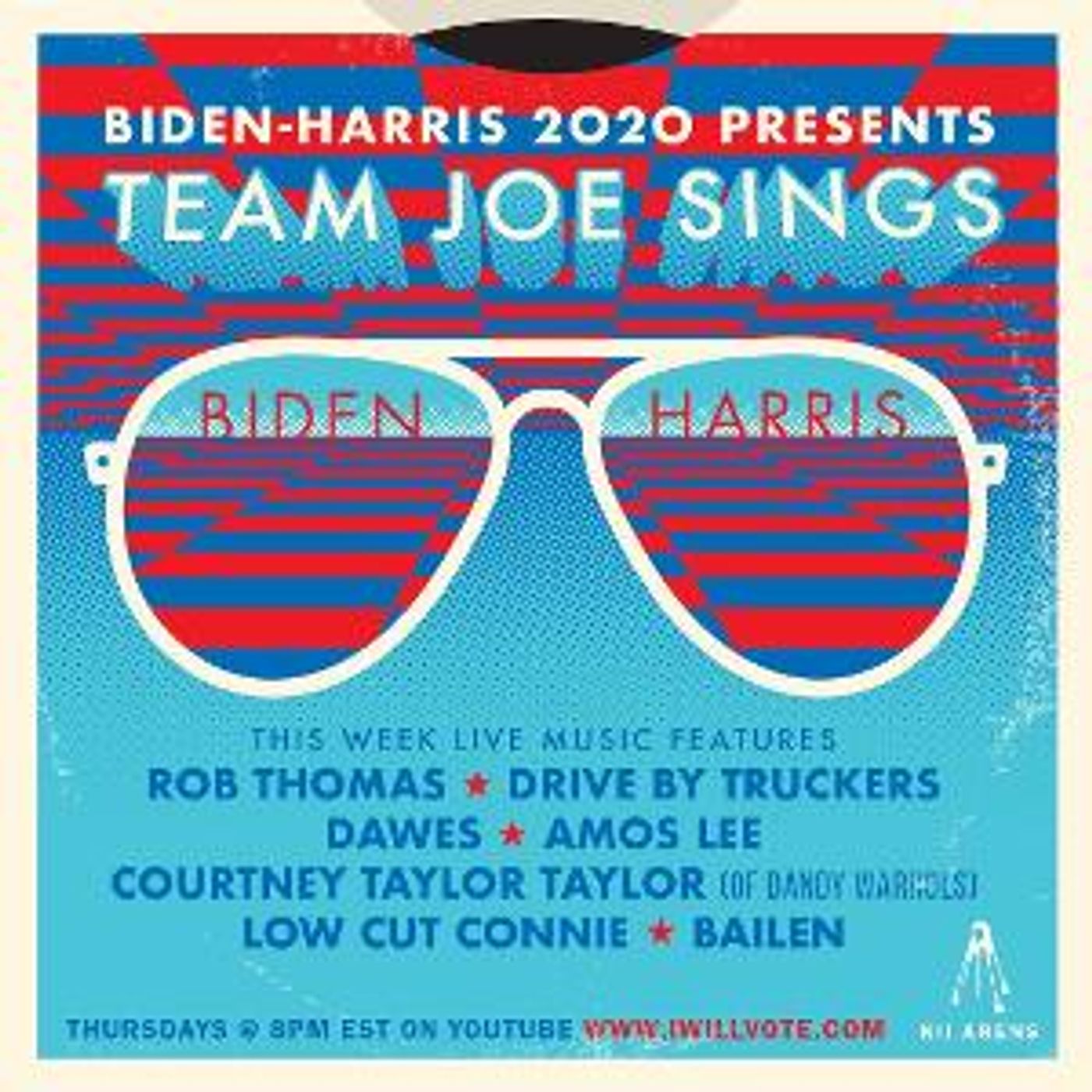 Biden for President Announces New Participants in Weekly Concert Series  Image