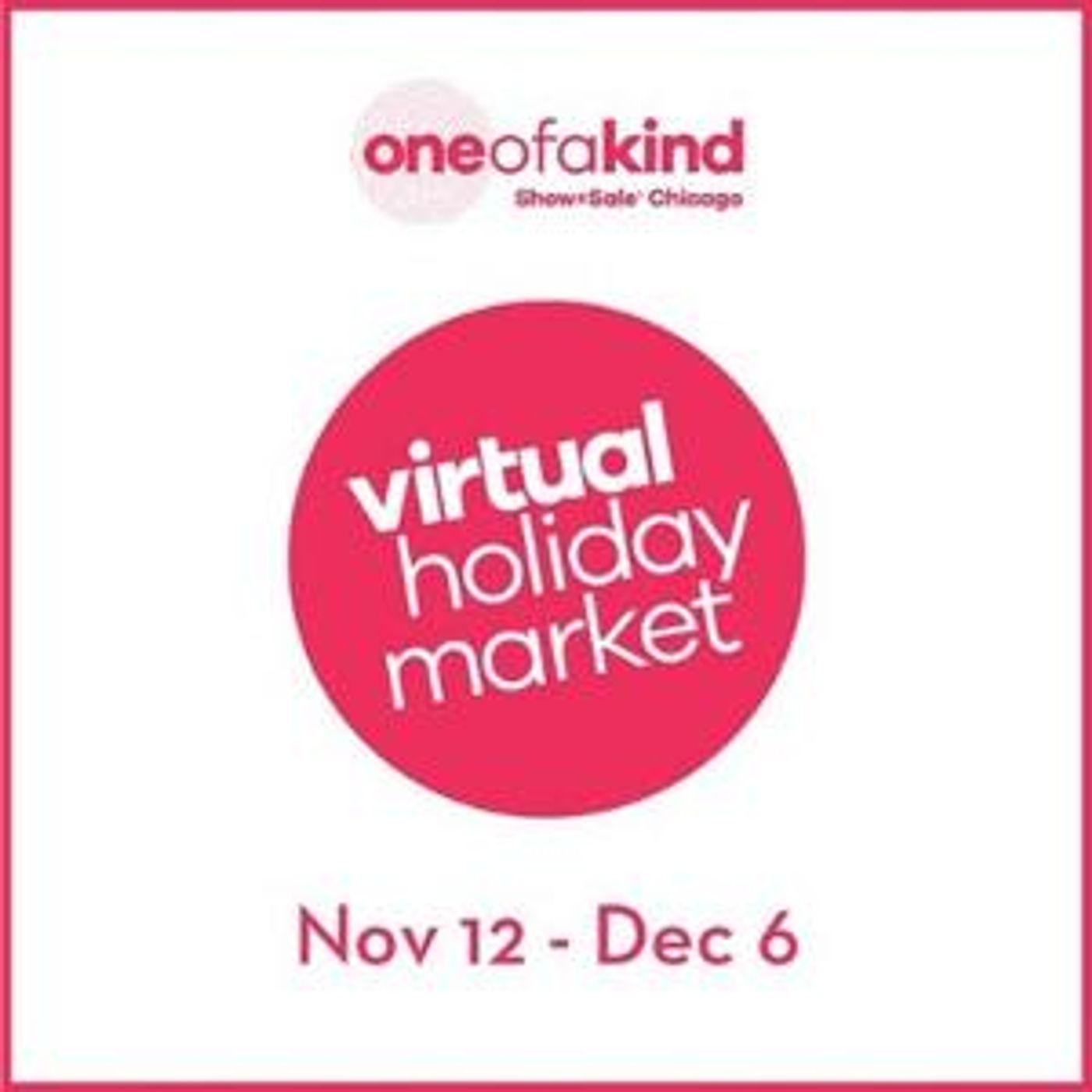 THE ONE OF A KIND SHOW Goes Virtual Featuring Over 300 Artists  Image