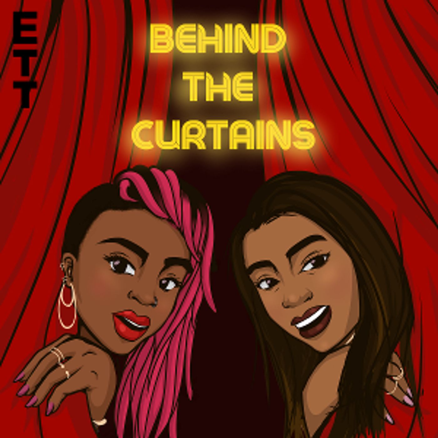 Siana Bangura and Christina Nicole Announce New Podcast BEHIND THE CURTAINS  Image