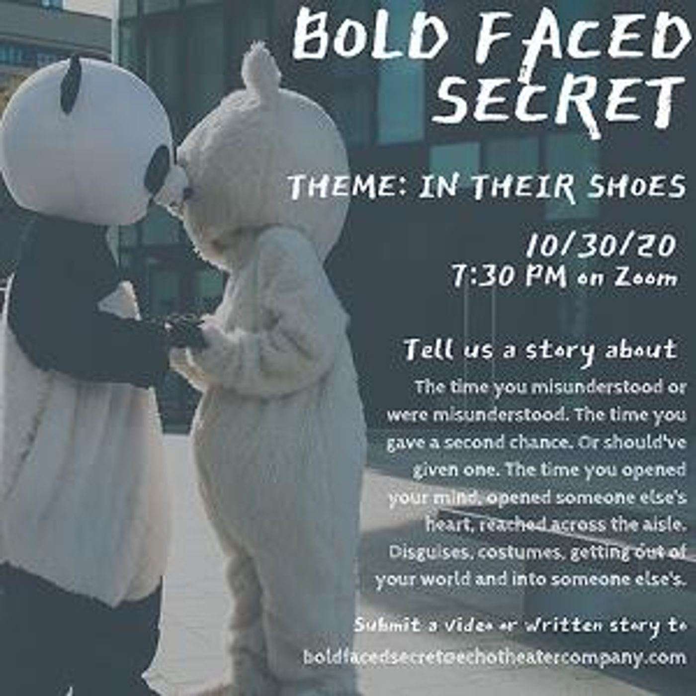 Echo Theater Company BOLD FACED SECRET Returns with 'In Their Shoes'  Image