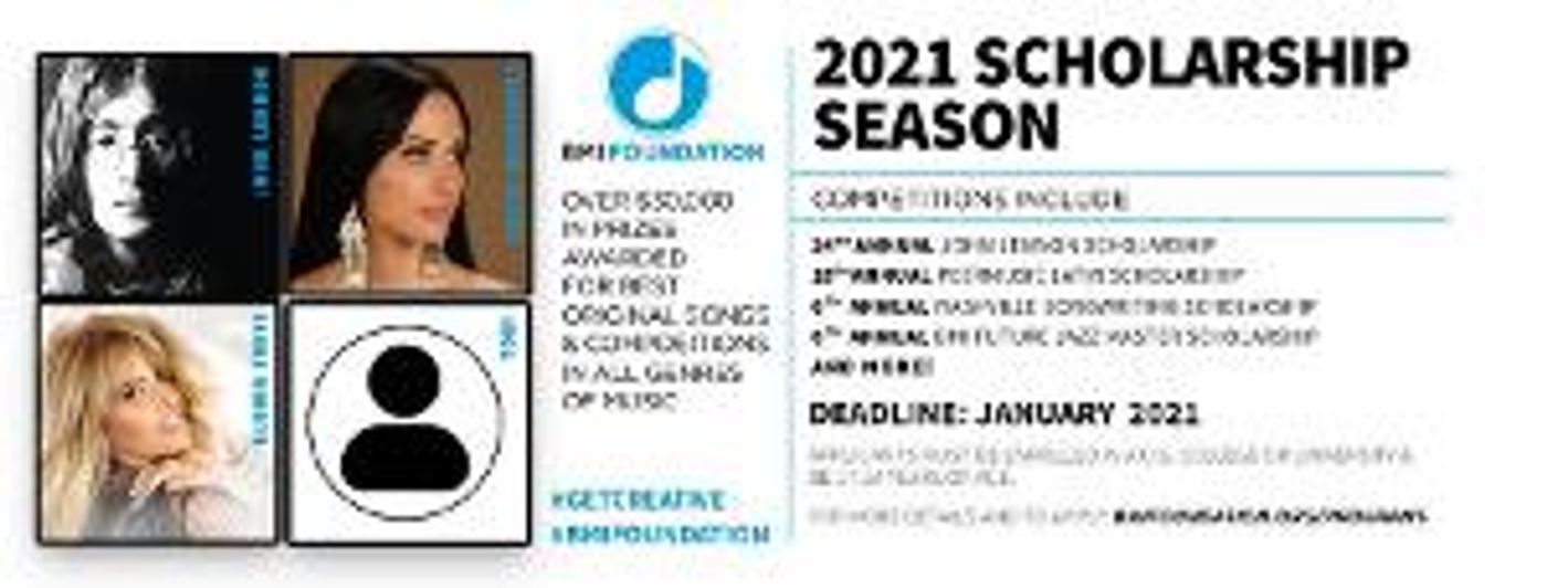 BMI Foundation Announces Launch Of 2021 Scholarship Season  Image