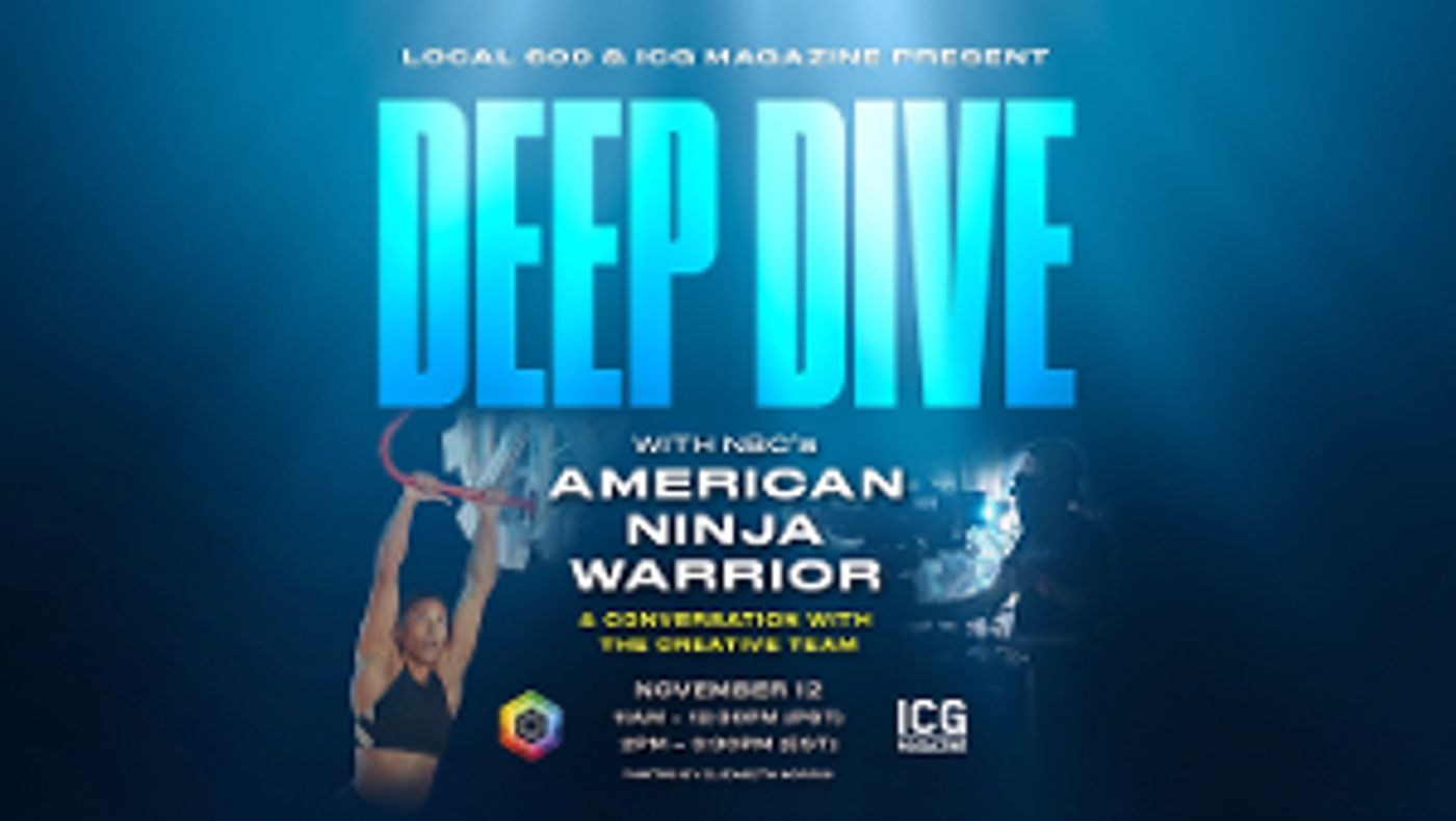 Behind The Scenes Of 'American Ninja Warrior' Next On ICG Magazine Deep Dive Panel  Image