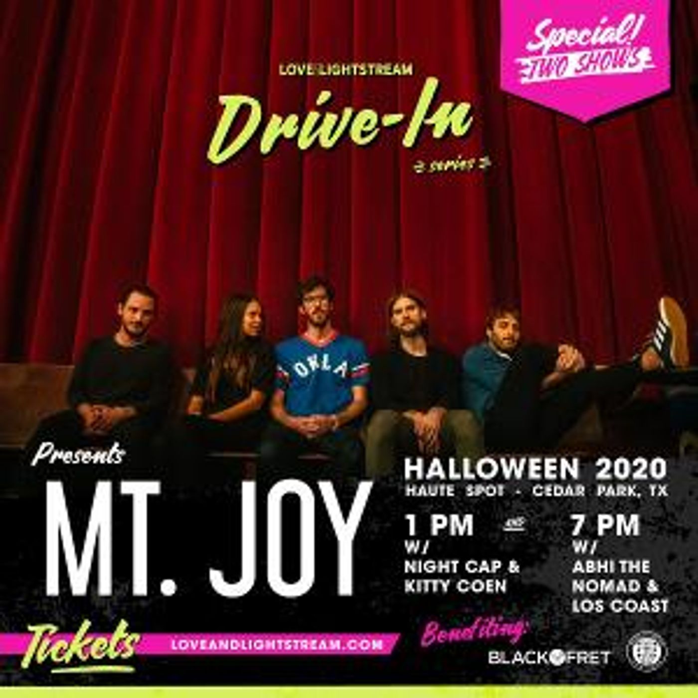 Updates Announced for Drive-in Concert Series LOVE & LIGHTSTREAM  Image