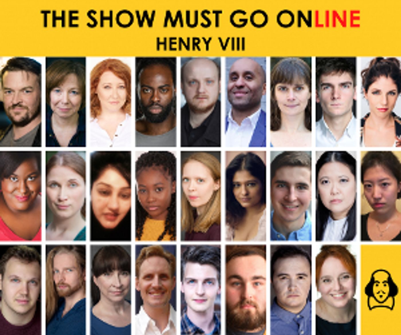 The Show Must Go Online Announce Full Cast For Livestreamed Reading Of HENRY VIII  Image