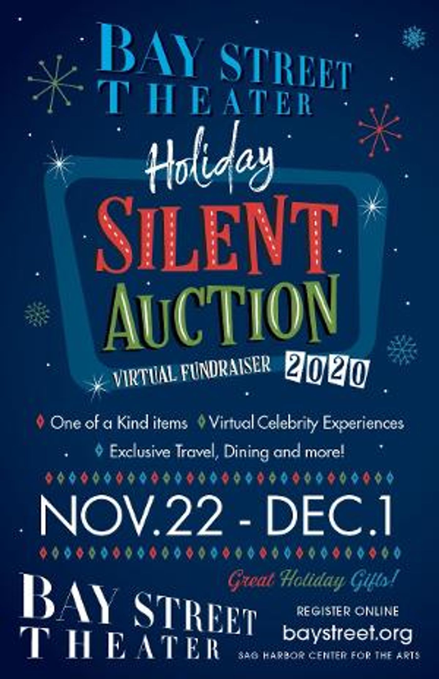 Our Virtual Holiday Silent Auction Begins November 22  Image