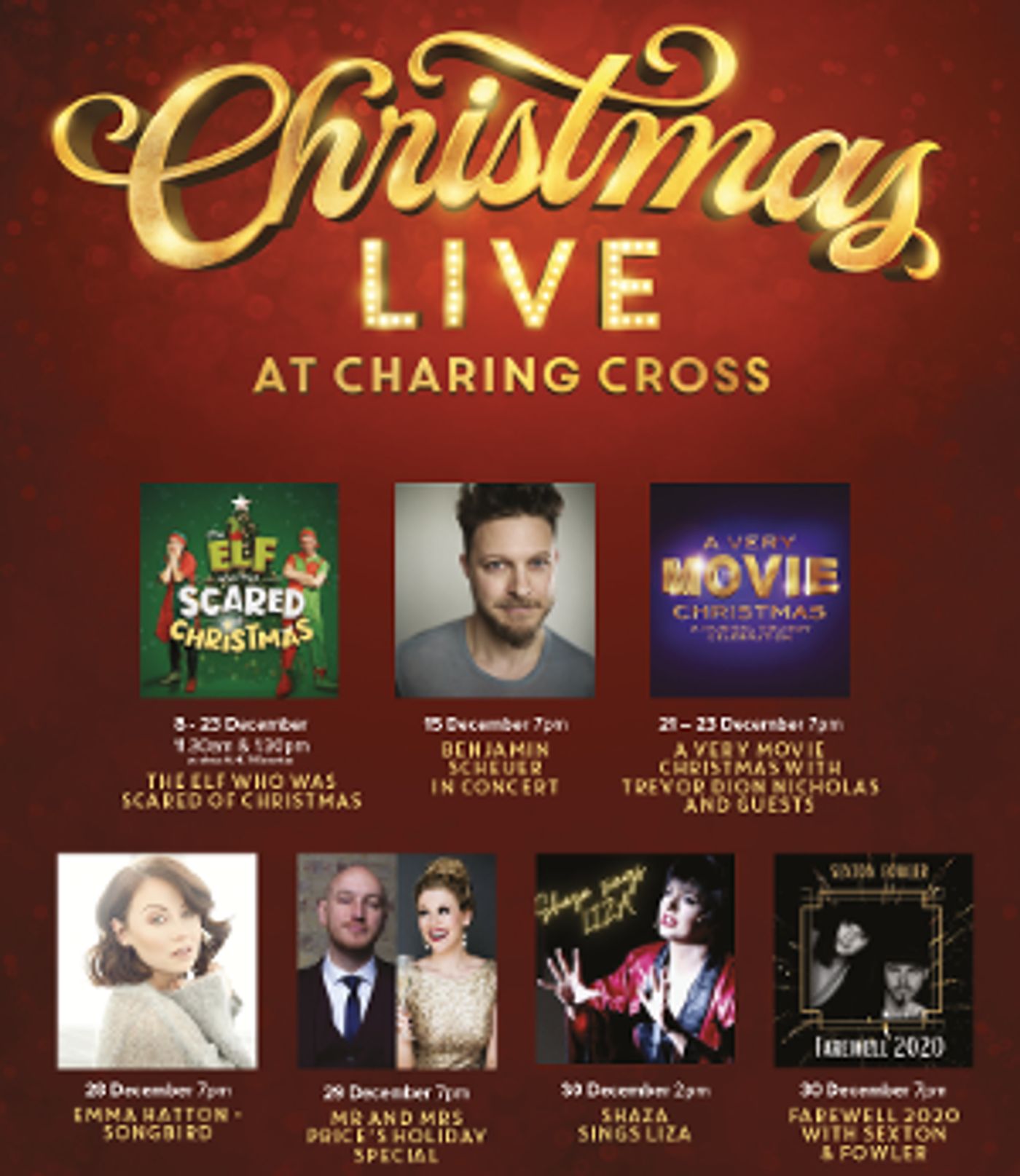 Danielle Tarento Presents CHRISTMAS LIVE AT CHARING CROSS  Image