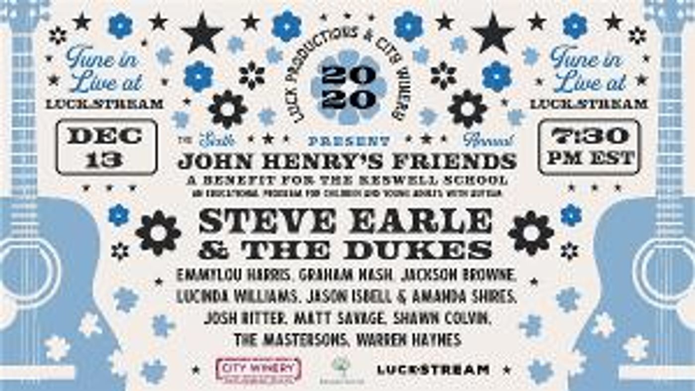 Steve Earle, Luck Productions, And City Winery Host 6th Annual John Henry's Friends Benefit Concert For Autism  Image