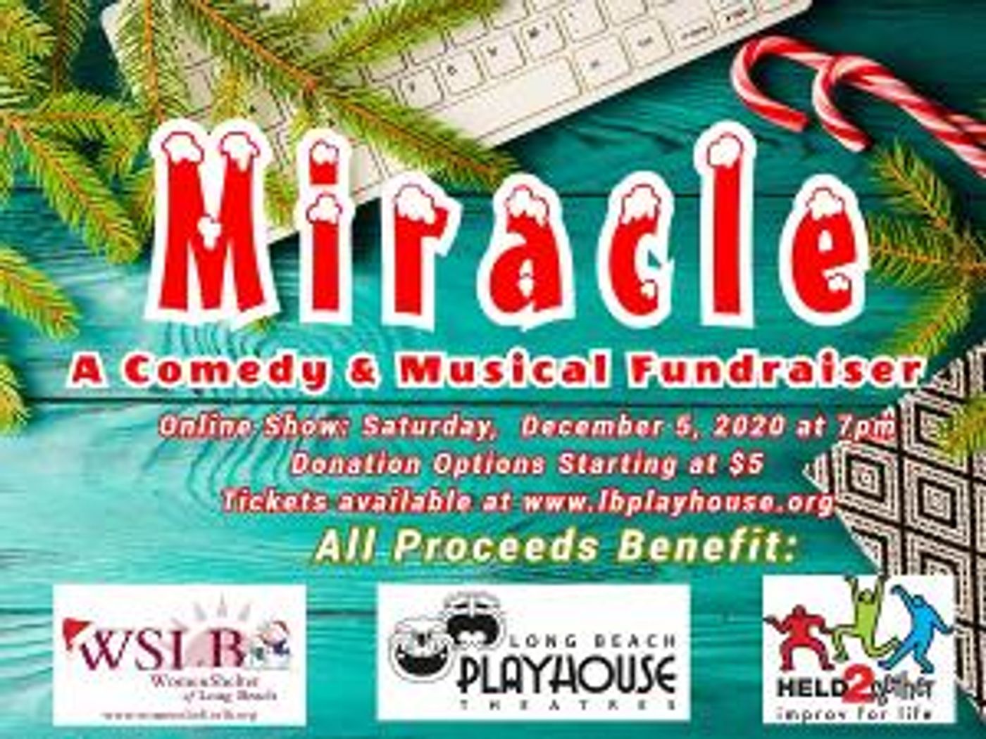 Long Beach Playhouse Holiday Fundraiser Goes Virtual  Image