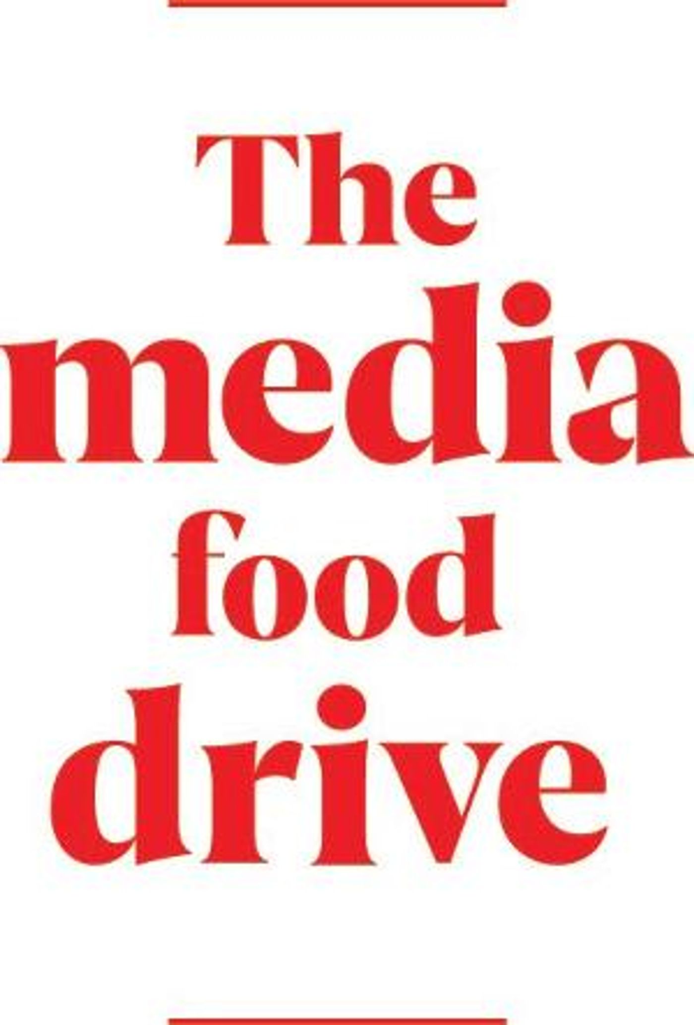 The 20th Edition Of The Media Food Drive to Begin November 23  Image