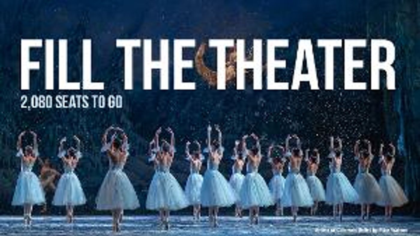 Colorado Ballet Launches 'Fill The Theater' Fundraising Initiative  Image