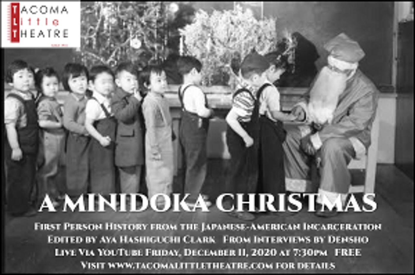 Tacoma Little Theatre Presents A MINIDOKA CHRISTMAS  Image
