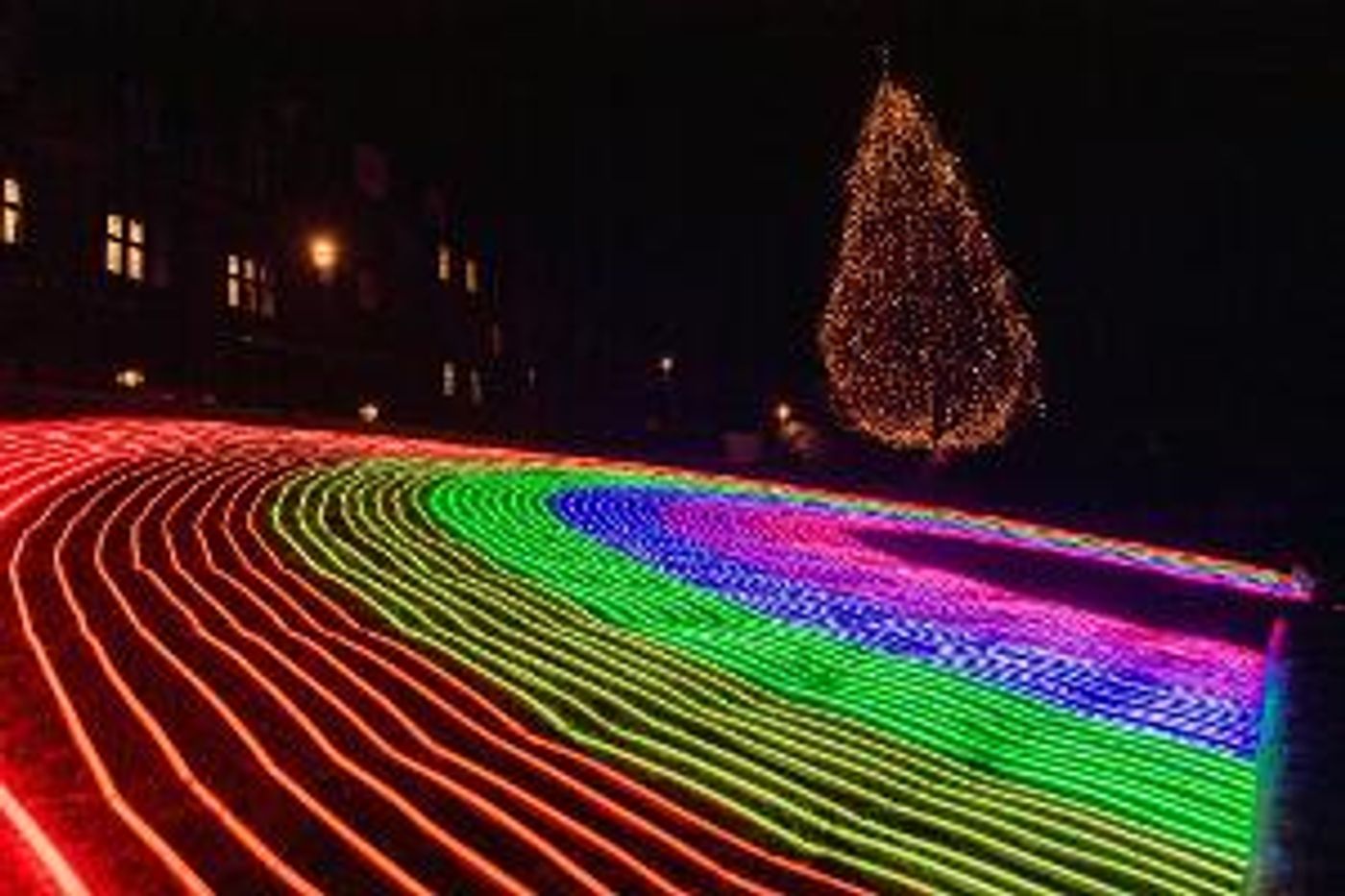 Edinburgh's Christmas Lights Up The Capital To Thank Key Workers  Image