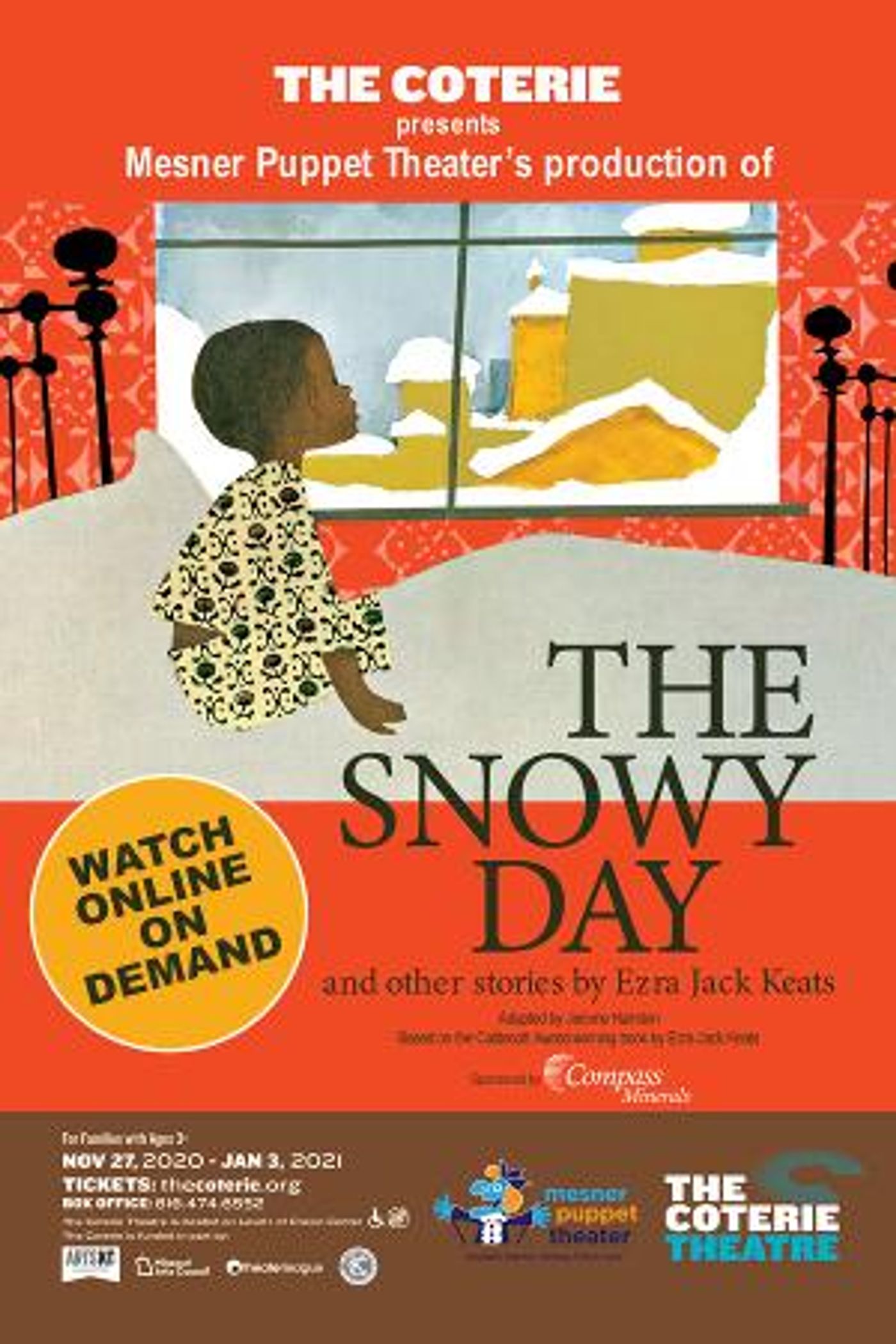 The Coterie Celebrates Winter with THE SNOWY DAY  Image