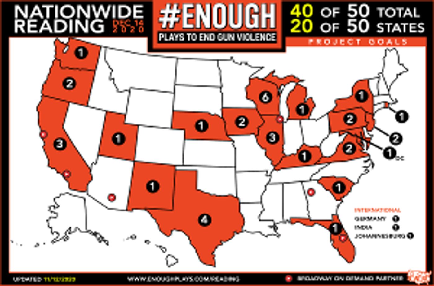 MST Presents #ENOUGH: Plays To End Gun Violence  Image