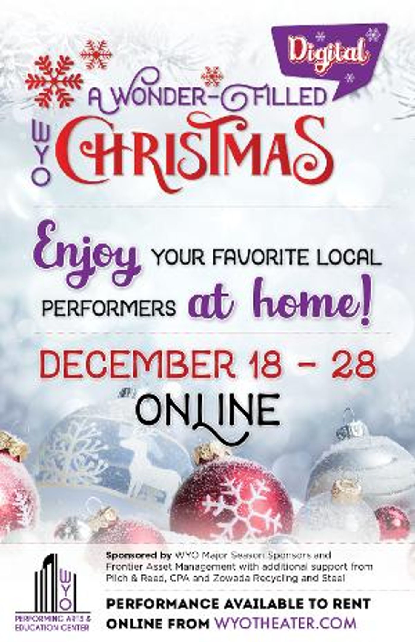 The WYO Offers Video On Demand for Local Christmas Event  Image