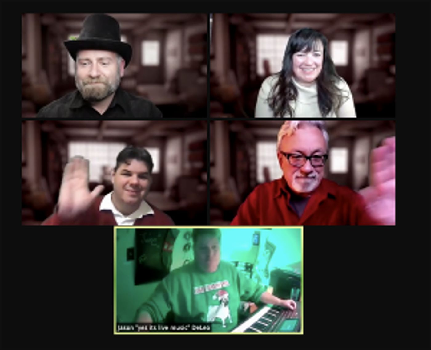 A (VERY SPECIAL IMPROVISED) CHRISTMAS CAROL To Save Unexpected Productions  Image