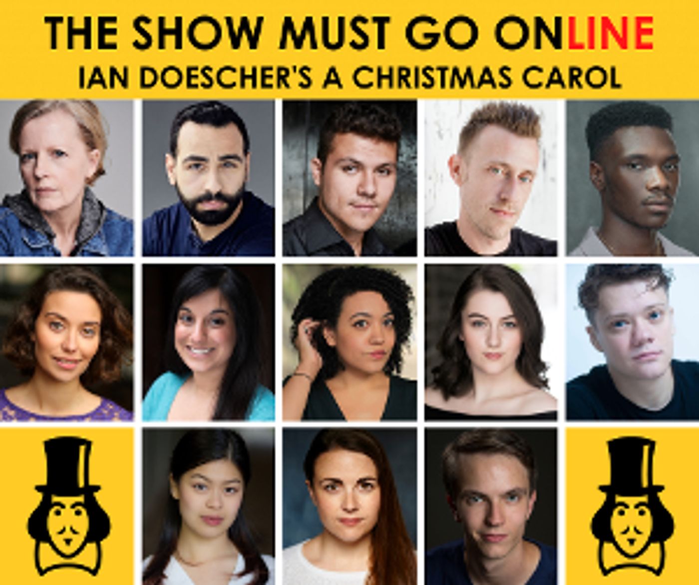 The Show Must Go Online Announces Livestreamed Production Of A CHRISTMAS CAROL  Image