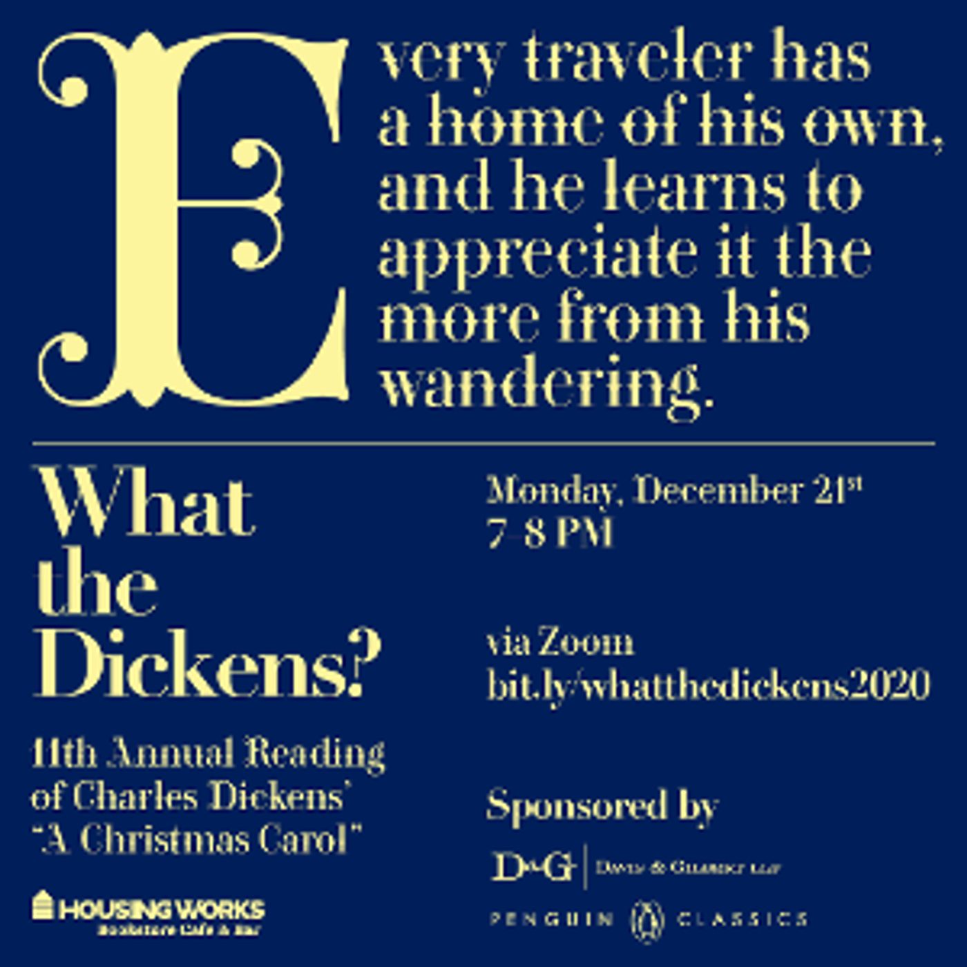 Anthony Rapp Hosts Housing Works Annual Reading Of A CHRISTMAS CAROL  Image