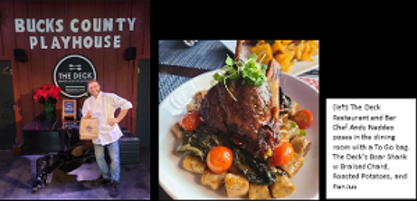 Enjoy New Year's Eve Delivery From The Deck Restaurant And Bar In New Hope  Image