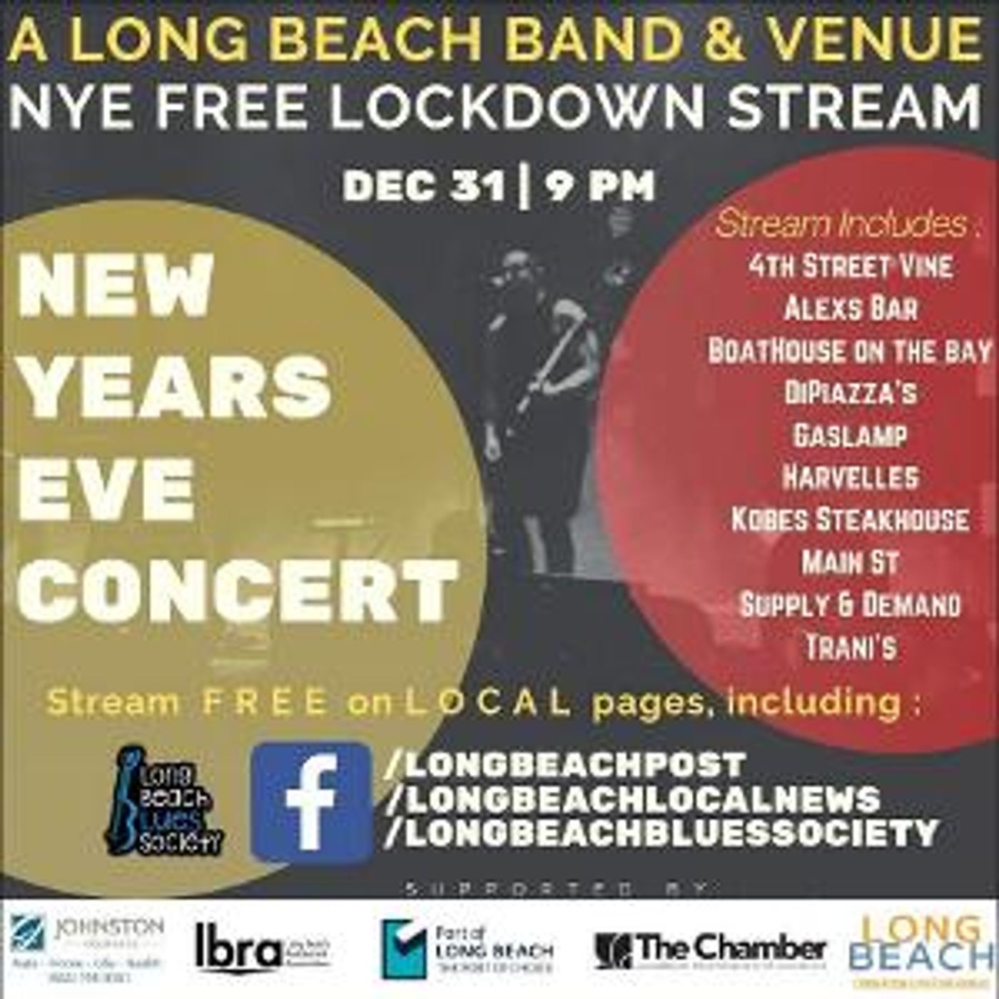 New Year's Eve Concert to Stream Live From Long Beach  Image