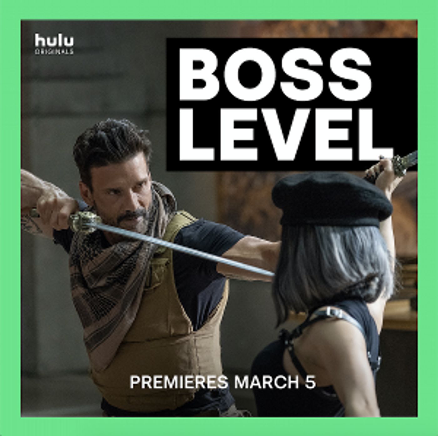 Hulu Original Film BOSS LEVEL Starts Streaming Next Month  Image