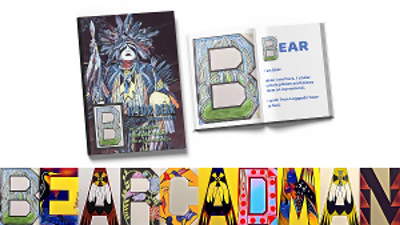 B IS FOR BEAR Teaches The ABC's Using Navajo-inspired Imagery And Stories  Image