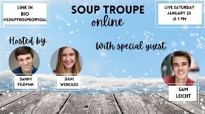 Sam Leicht Appears on This Week's Episode of SOUP TROUPE ONLINE  Image