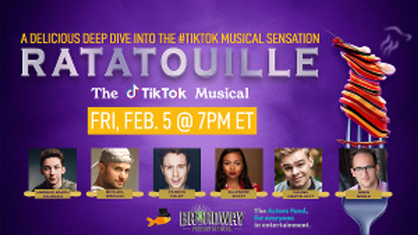 Andrew Barth Feldman and More Join Live RATATOUILLE Event for Broadway Podcast Network  Image
