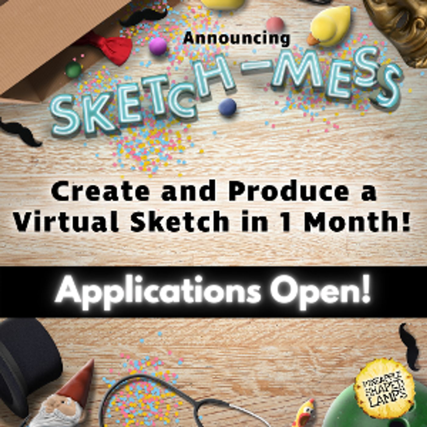 Applications Now Open For PSL Comedy's First Annual Sketch-Mess, A Virtual Comedy Project  Image
