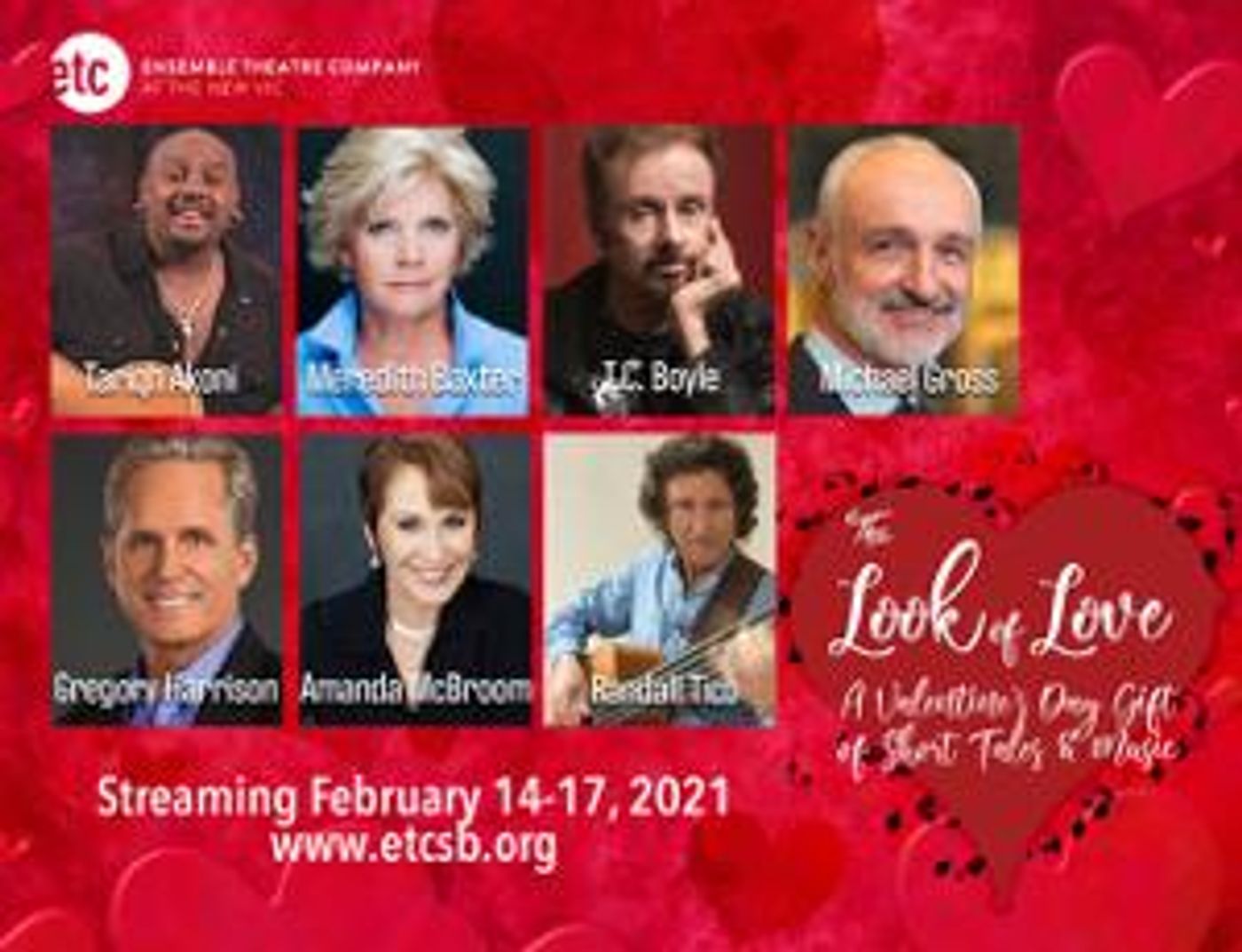 Ensemble Theatre Company Of Santa Barbara Presents THE LOOK OF LOVE This Valentine's Day  Image