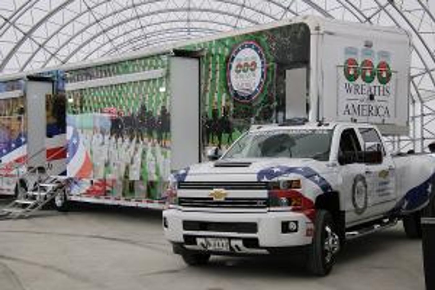 Wreaths Across America Announces Start Of The Mobile Education Exhibit's 2021 National Tour  Image
