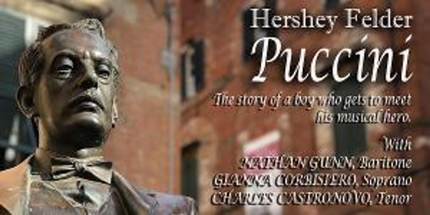 Porchlight Music Theatre Presents HERSHEY FELDER: PUCCINI  Image