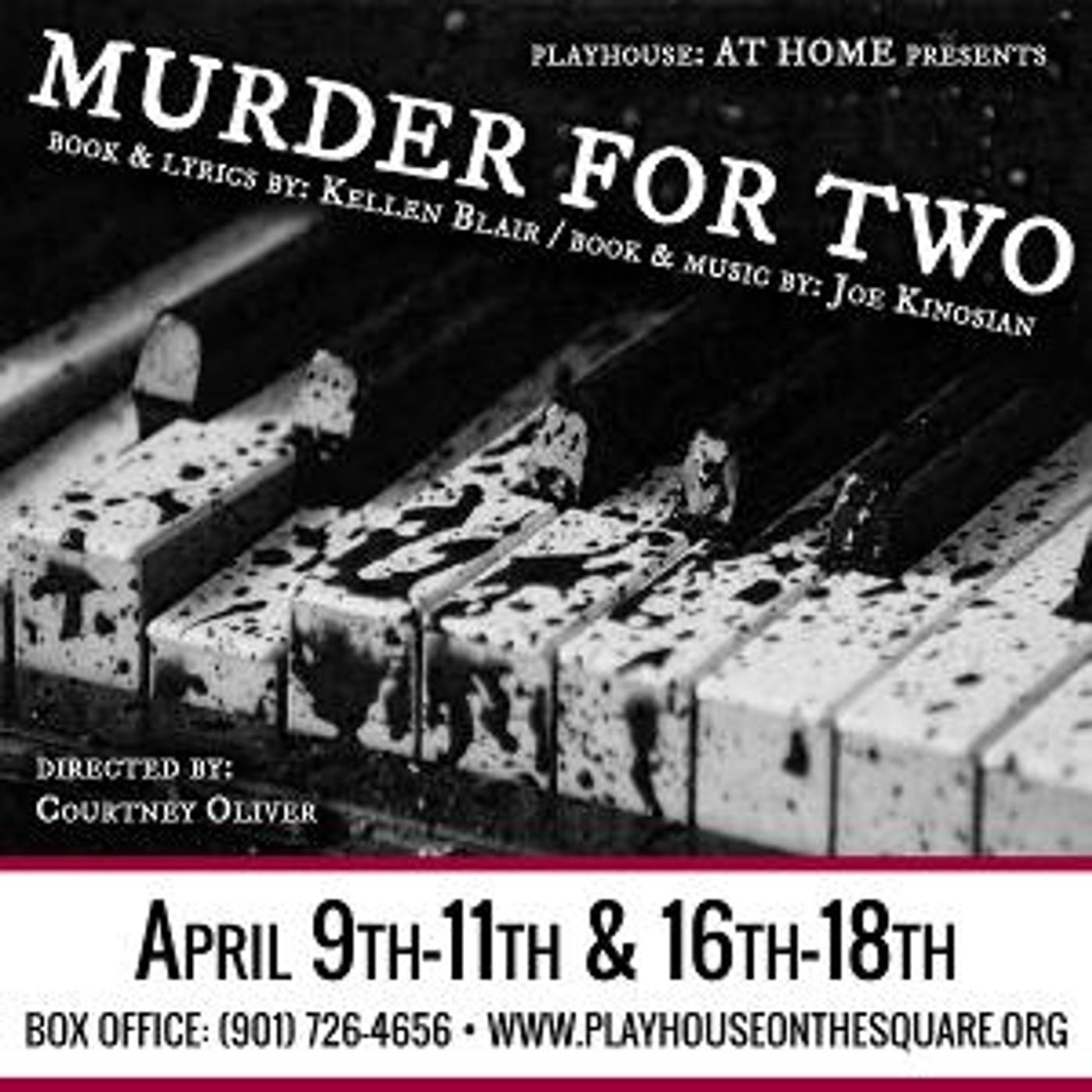 Playhouse at Home Series Thrills with Musical WhoDunnit MURDER FOR TWO  Image