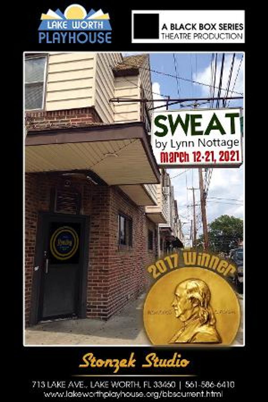 SWEAT By Lynn Nottage Opens Next Weekend At Lake Worth Playhouse Image