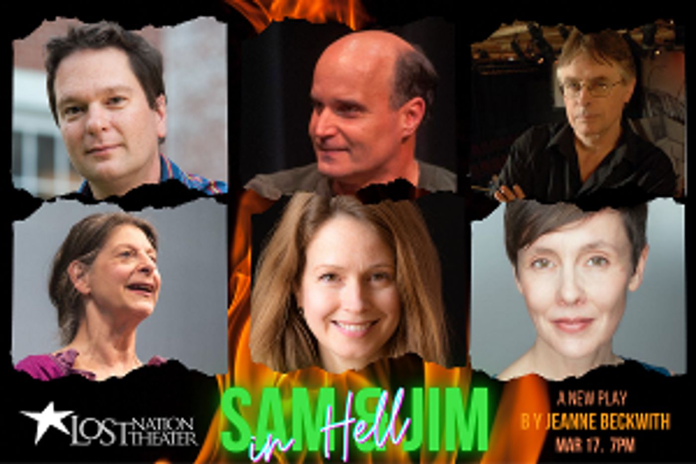 Lost Nation Theater Presents an Online Reading of SAM & JIM IN HELL for St. Patrick's Day  Image
