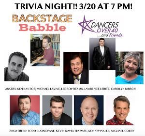 Backstage Babble Trivia Night Hosts D040 Benefit  Image