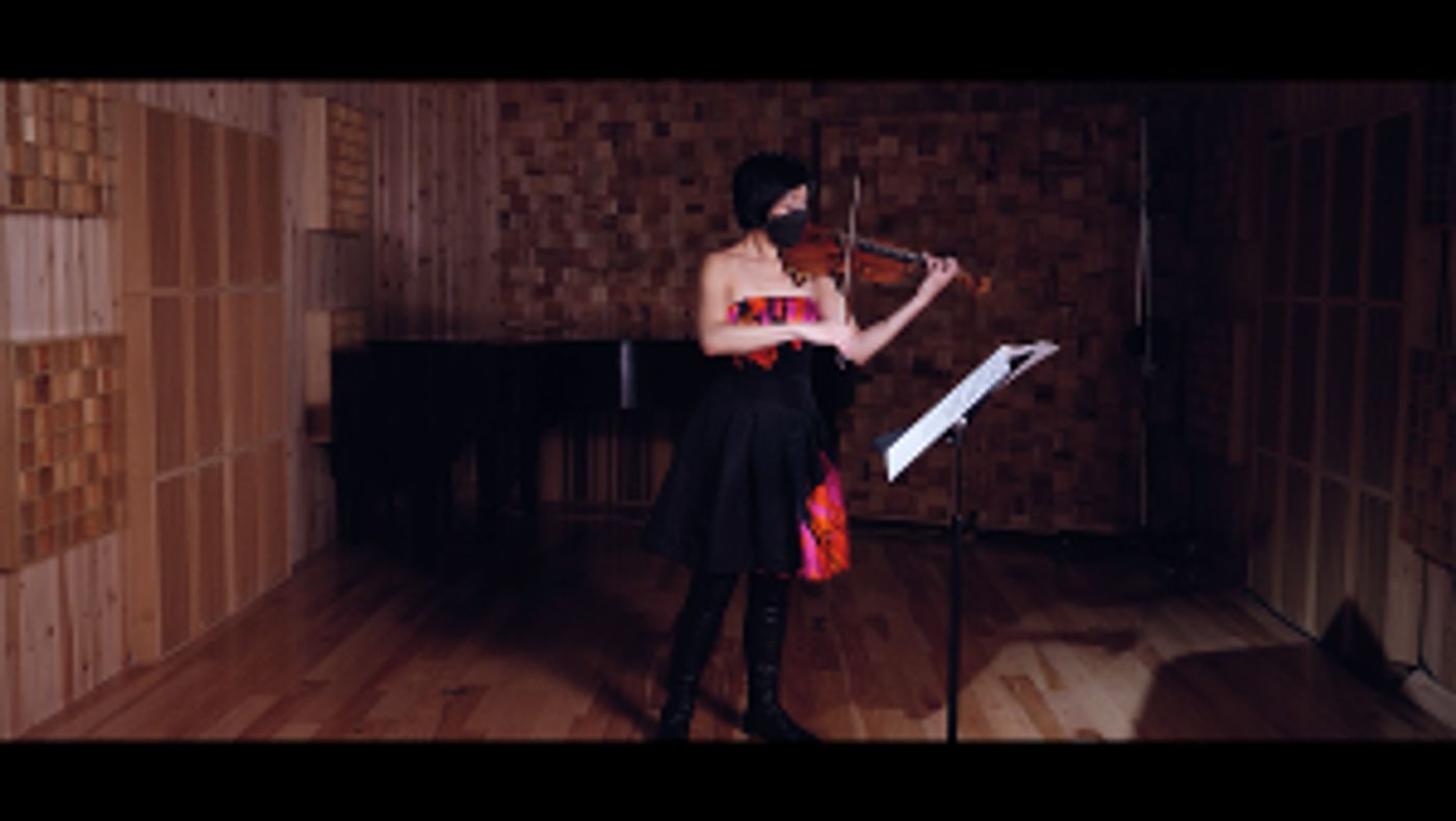 VIDEO: Works & Process Artists Virtual Commissions Presents A DUST IN TIME For Solo Violin By Huang Ruo.  Image