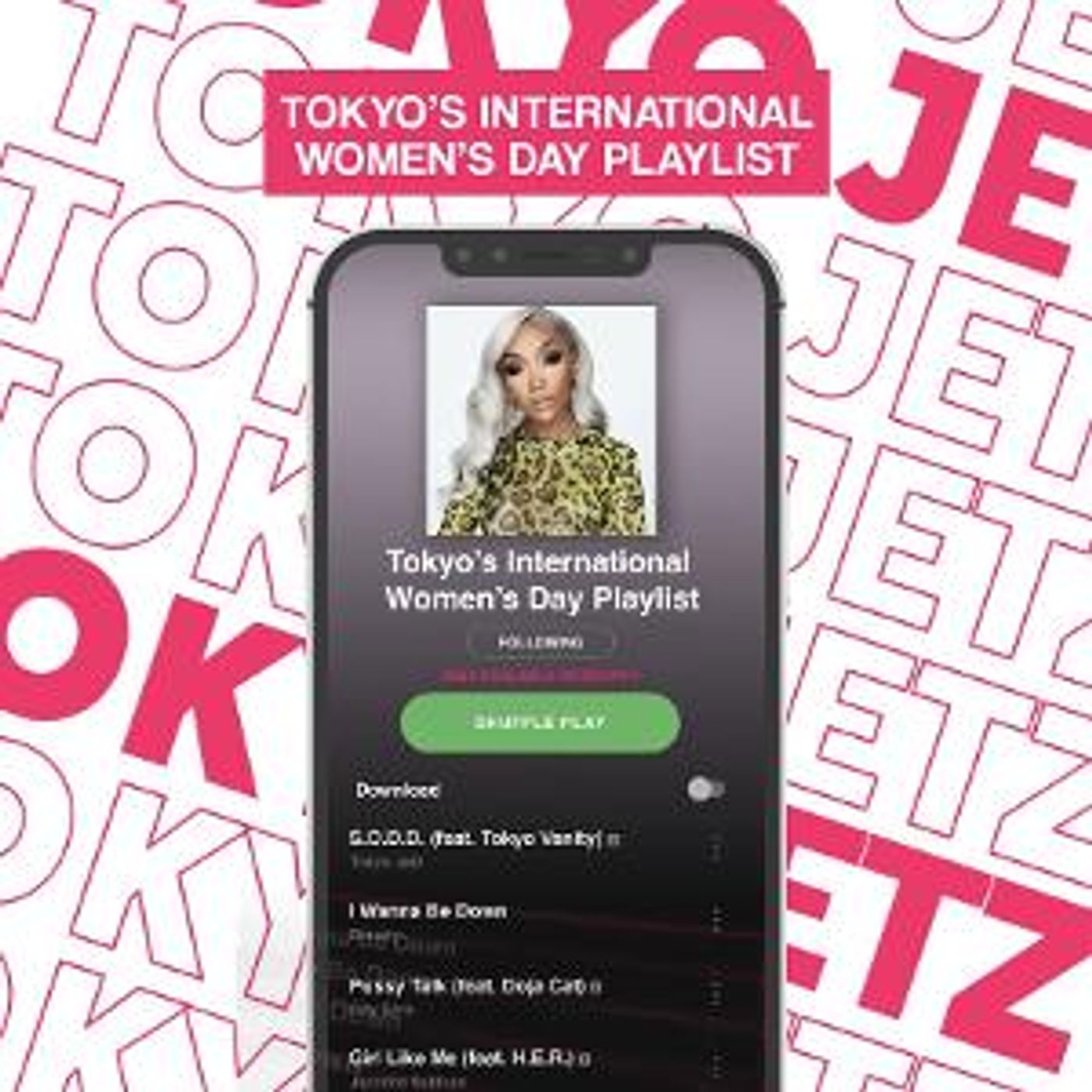 Tokyo Jetz Celebrates International Women's Day With Curated Spotify Playlist  Image
