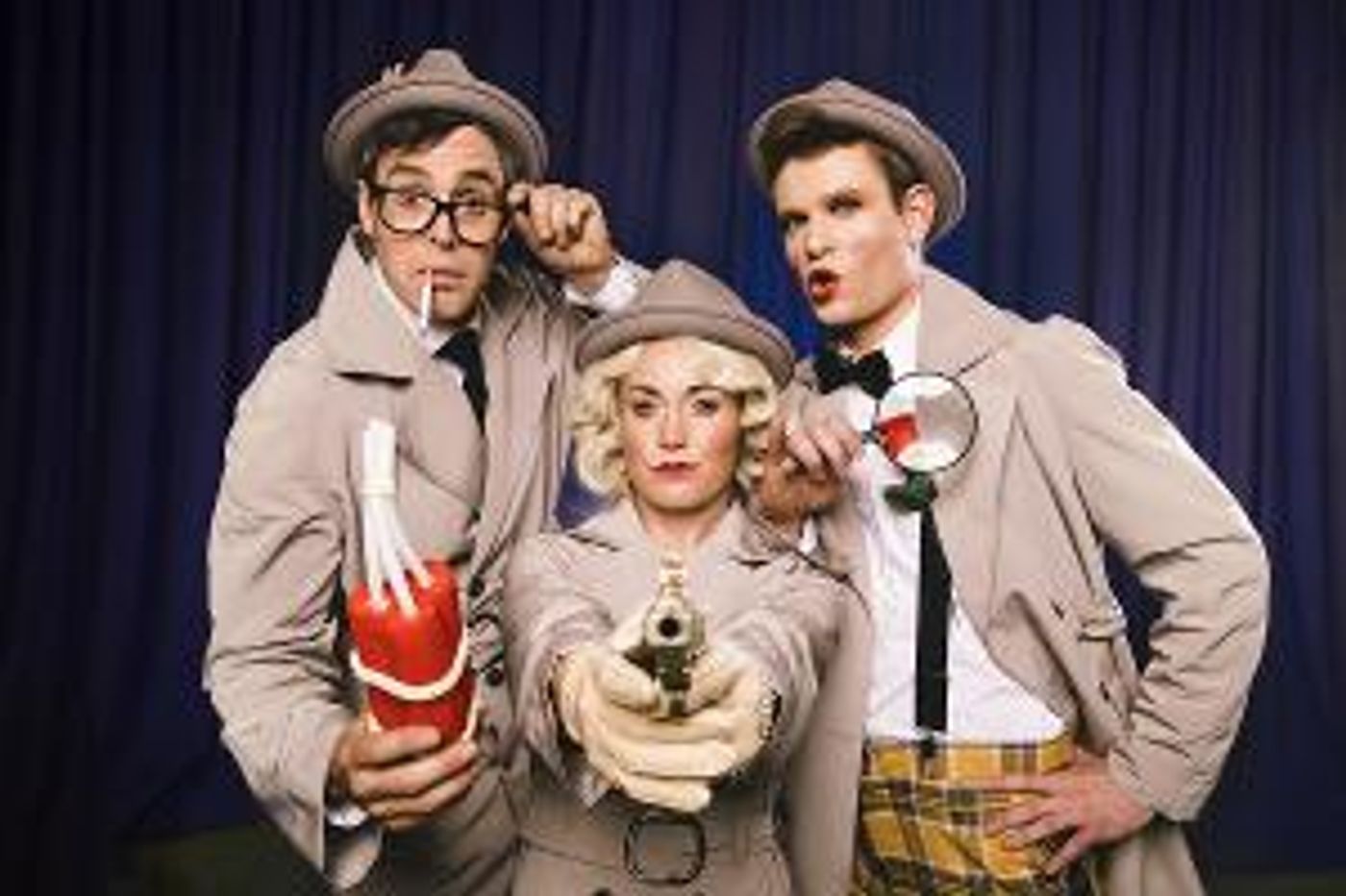 Dummies Corp Presents The World Premiere Of Dumtectives in CIRQUE NOIR  Image